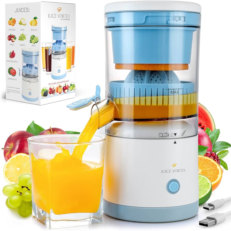 Juice Vortex™-  Exprimidor de frutas automático USB