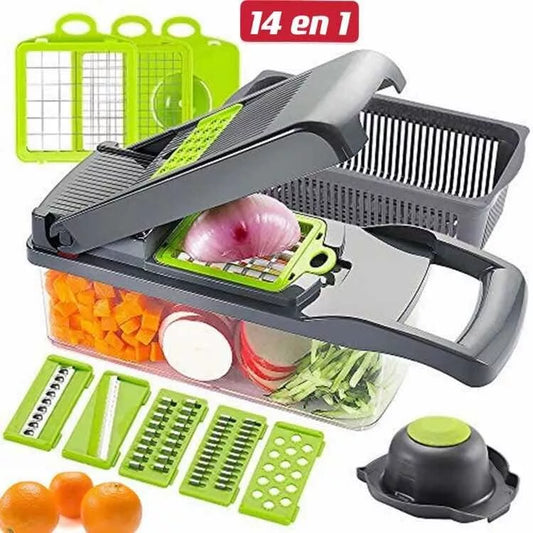 Kitchen Ideas Veggie Slicer™- Cortador/picador para frutas y verduras