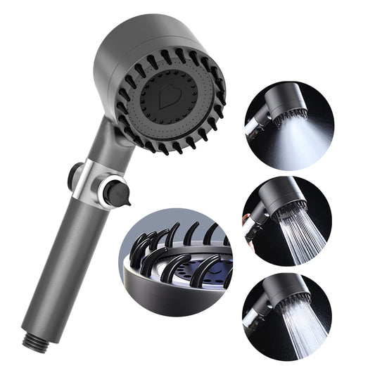 Turbocharged Shower Head™- Ducha masajeadora Spa