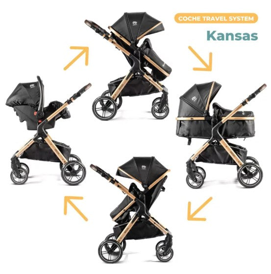 Pikaboo™- Coche Cuna Travel System