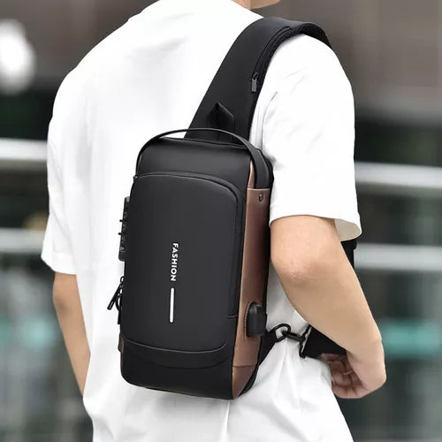 Fashion™- Mochila antirrobo con carga USB